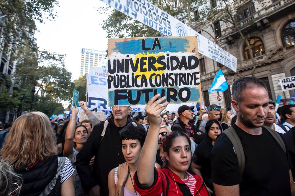 A 3 días de la Marcha Federal Universitaria, el secretario de Educación justificó el ajuste con un nuevo ataque: «Inventan alumnos»