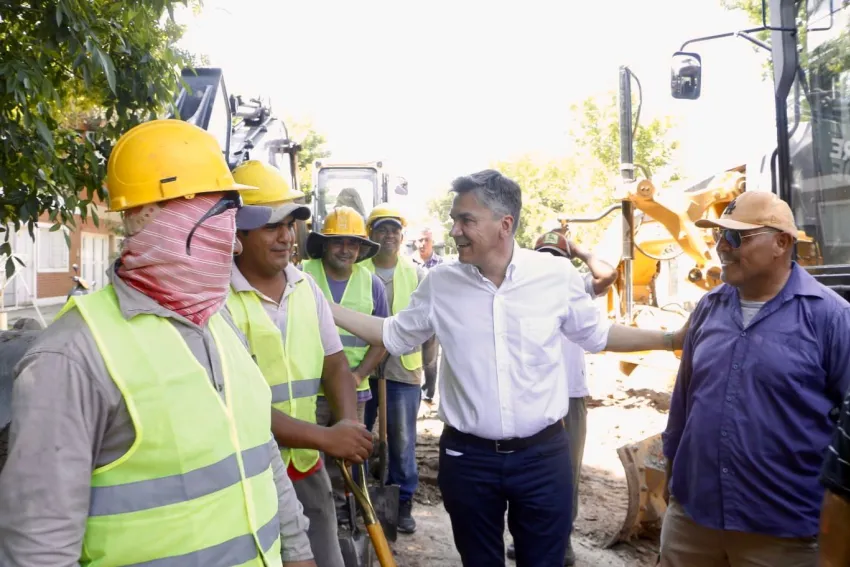 El Gobierno anunció la pavimentación de calles de Villa San Martín en Resistencia