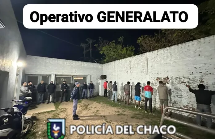 Operativo Generalato: Detienen en el Gran Resistencia, a 71 personas y secuestran 14 motos