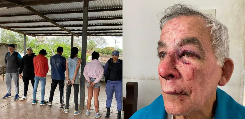 Cae la banda de «La Maga», luego de robar y atacar salvajemente a un comerciante de 78 años