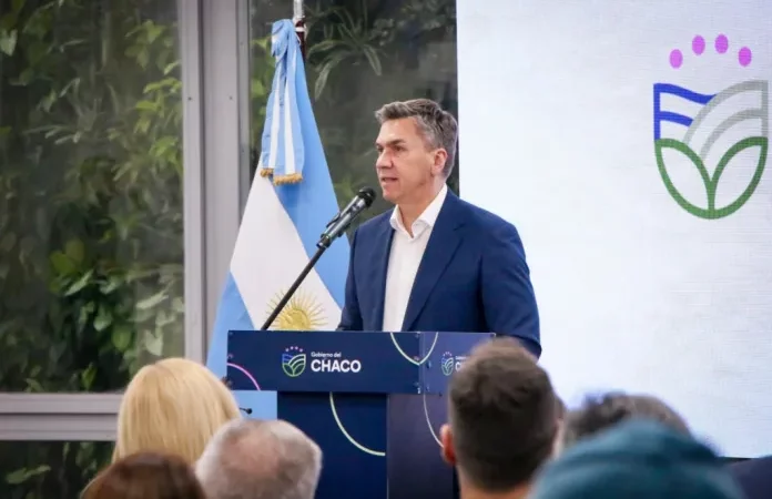 Zdero acompañó la presentación del Rigi en el Chaco