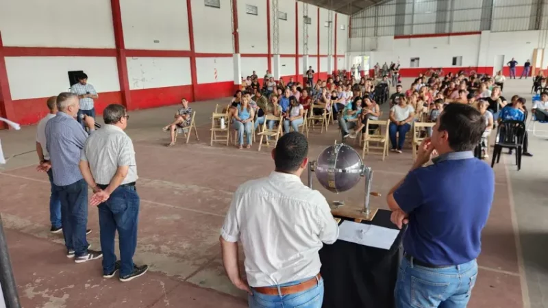 Concepción del Bermejo: El Ipduv realizó el sorteo para la entrega de viviendas