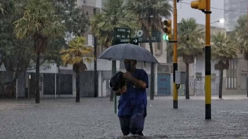 Continua el alerta amarillo por tormentas fuertes para cinco departamentos del Chaco 