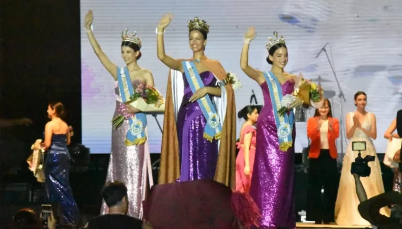 Macarena Saez Cintasn de Resistencia, fue elegida como nueva reina de la Fiesta Nacional del Algodón