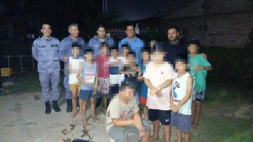 Logran encontrar a 12 niños que se habian escapado del Hogar para menores N° 2 de Resistencia