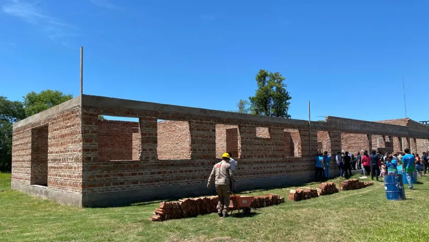 Avanza a buen ritmo la construcción del hospital de Gral. Vedia