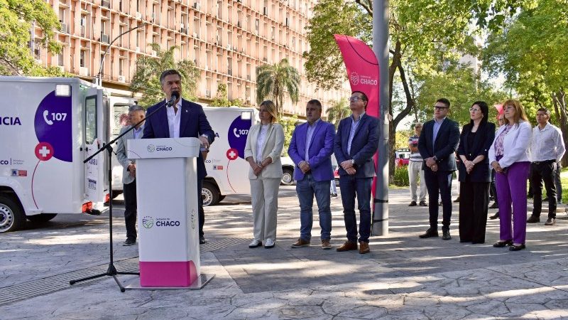 El Gobierno provincial presentó 16 nuevas ambulancias para la atención en diferentes centros asistenciales