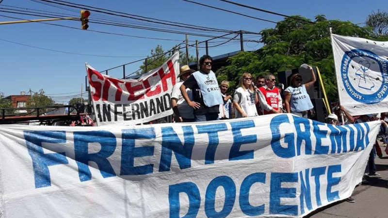 Gremios docentes piden reunirse con el gobierno antes del inicio de clases