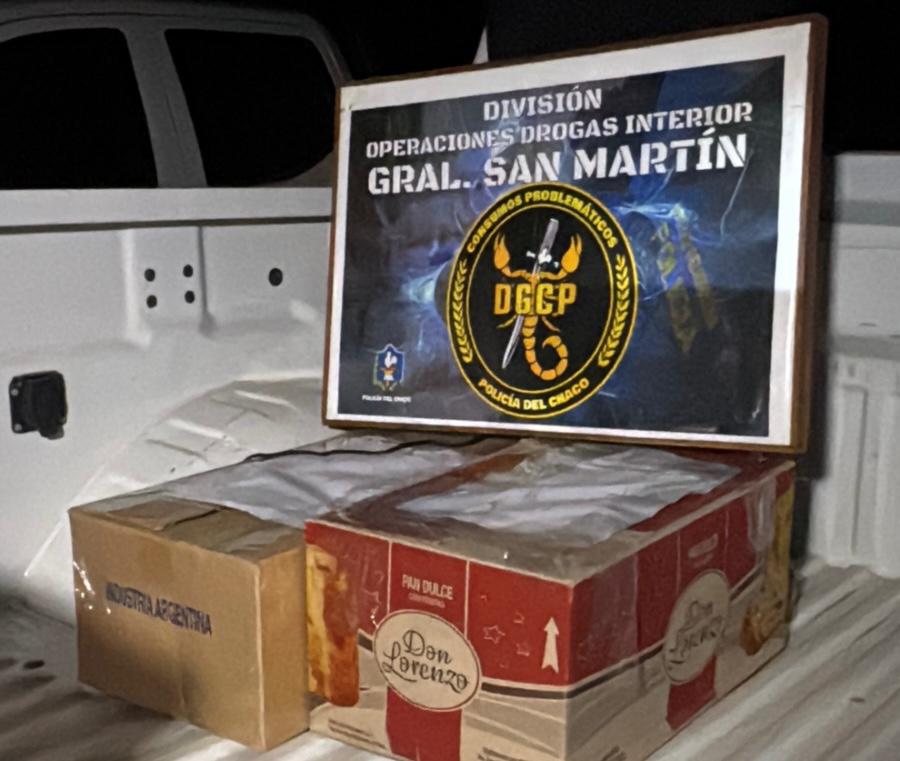 Gral. San Martín: En Operativo conjunto entre Policia y Gendarmeria, incautan más de 22 kgs. de cocaina de máxima pureza