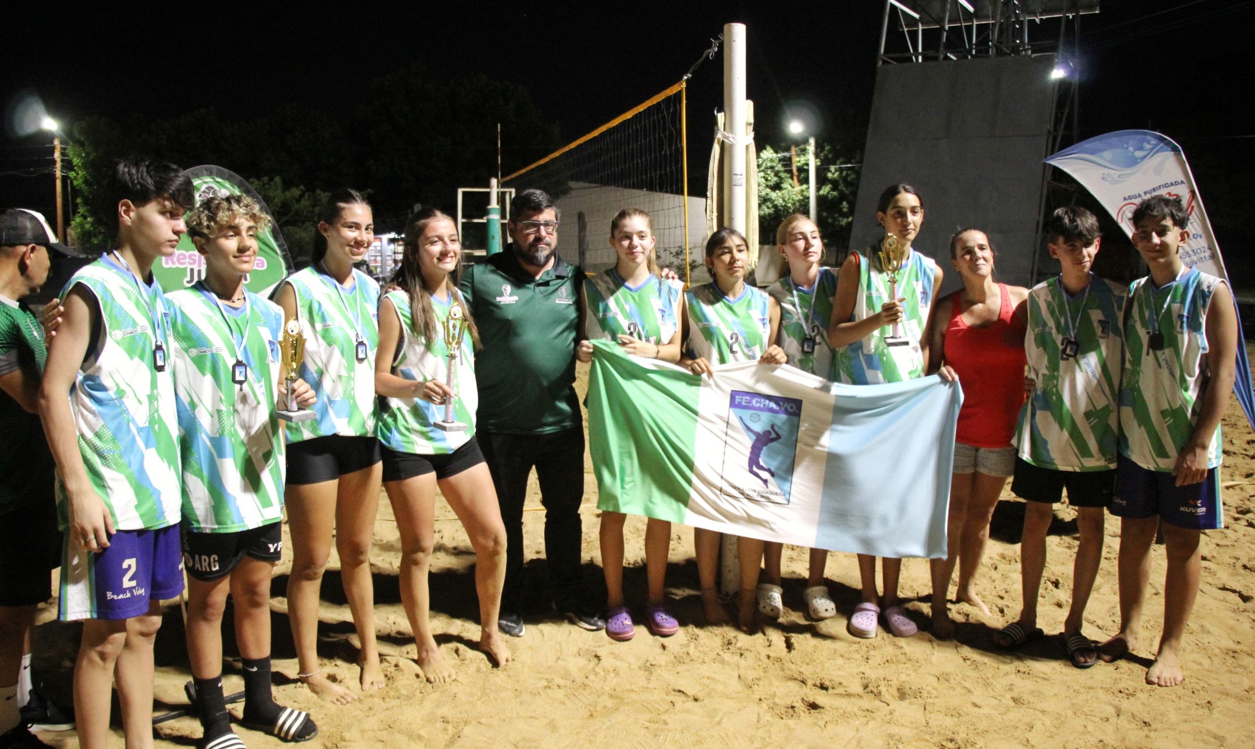 Se disputó en las instalaciones del Polideportivo Jaime Zapata, el Torneo Provincial de beach vóley, clasificatorio para el Nacional