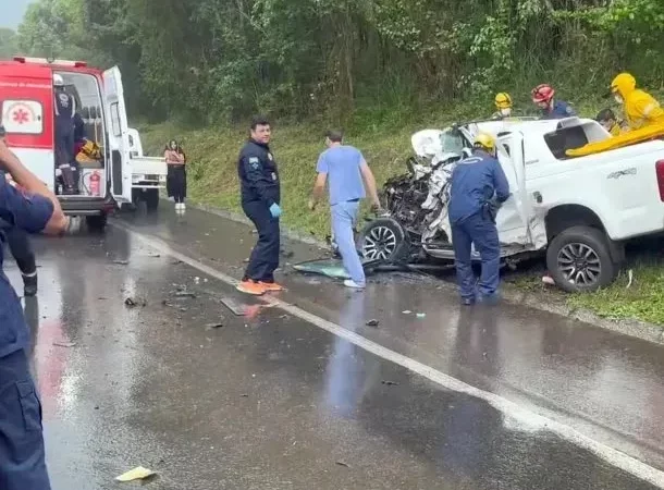 Un hombre y una nena de 7 años fallecen en accidente de tránsito cuando volvían de Camboriú