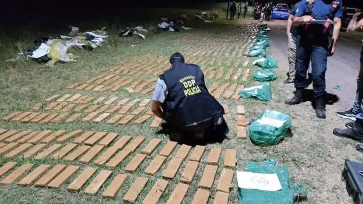 Gracias al puesto de control policial en el peaje de Makalle, se secuestran 700 kgs. de marihuana