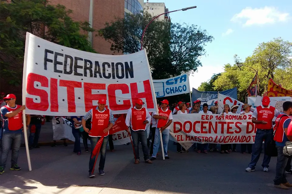 Federación SITECH convoca a los docentes a no comenzar las clases: «Es inaceptable que desde que asumió el gobierno de Zdero, niegue el diálogo»