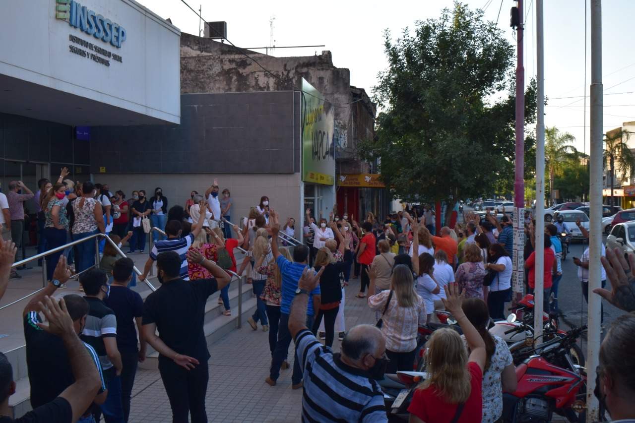 El Insssep convoca a un paro de 72. hs  para la semana que viene
