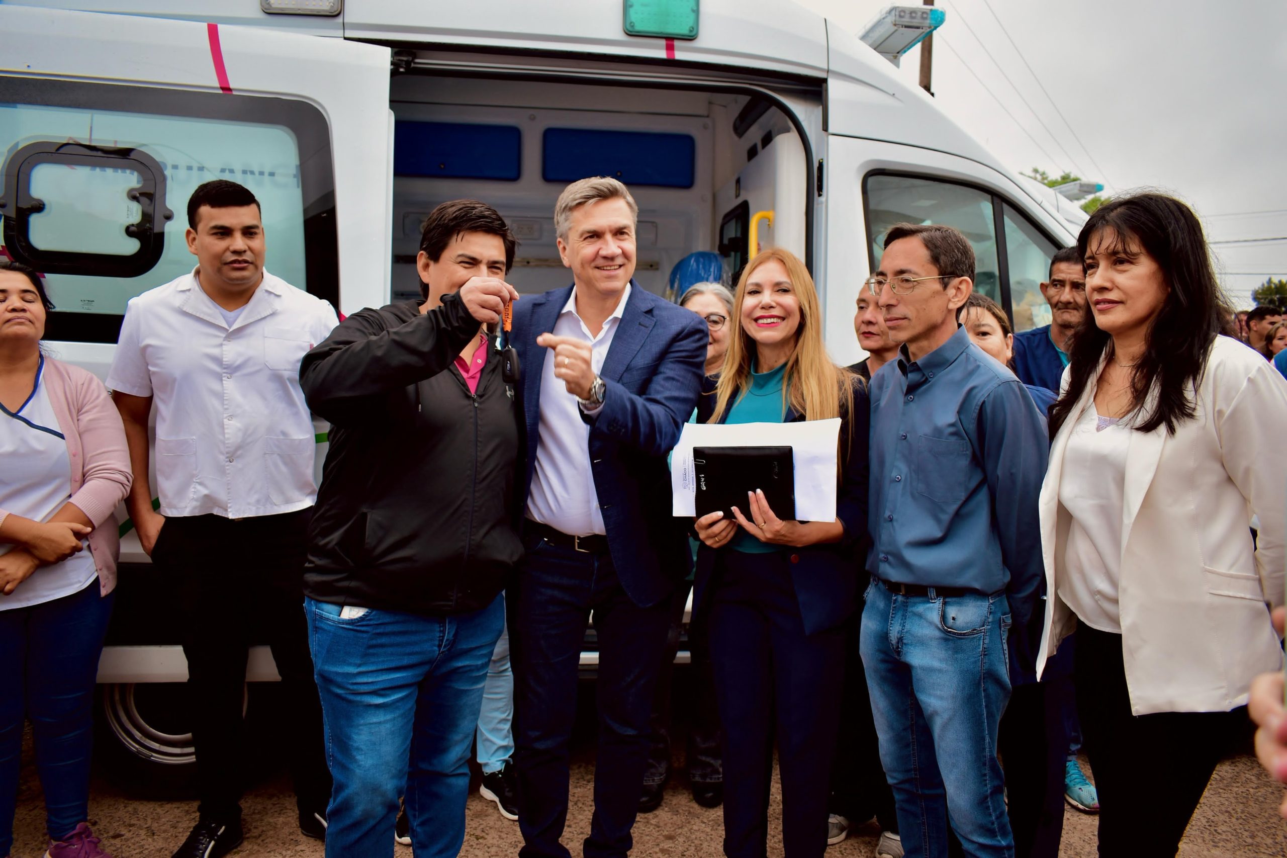 Zdero ambulancias para las localidades de Machagai, Presidencia de la Plaza y La Escondida