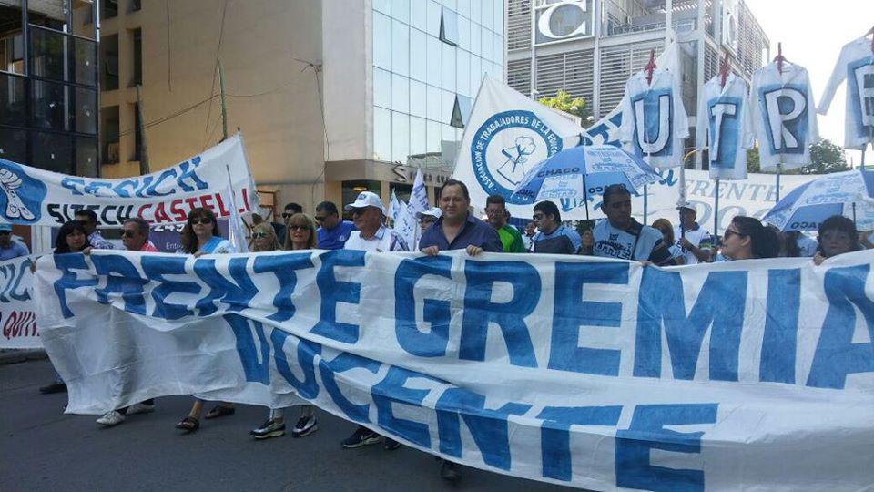 La Coordinadora Docente del Chaco adhiere al paro nacional de este jueves