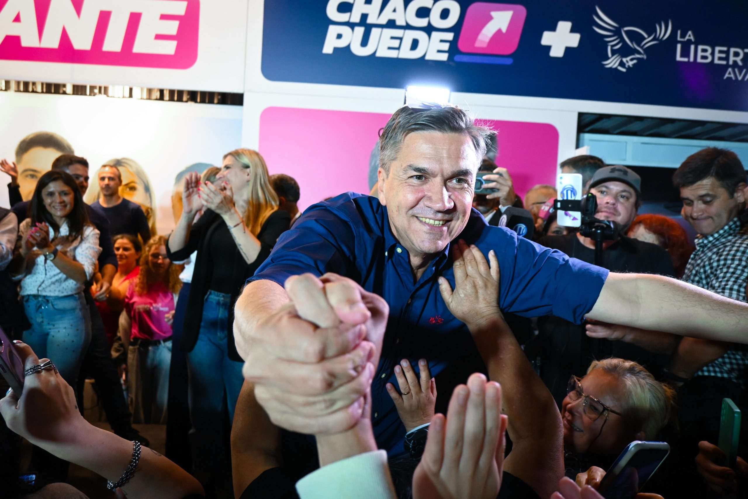Zdero lleva a «Chaco Puede» + LLA a una historica victoria contra el Peronismo en estas elecciones legislativas