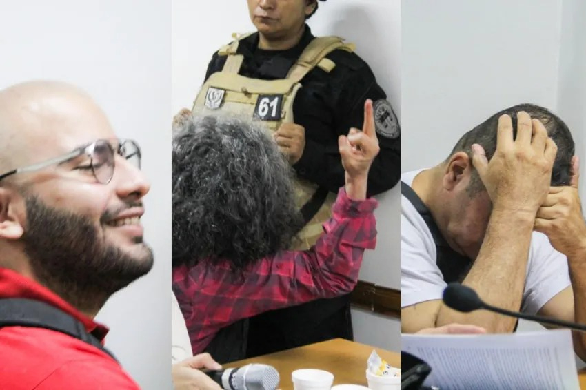 Se realizó la 1er. Audiencia en el Caso Cecilia: Gestos obscenos y risas sarcarticas por parte de los principales imputados