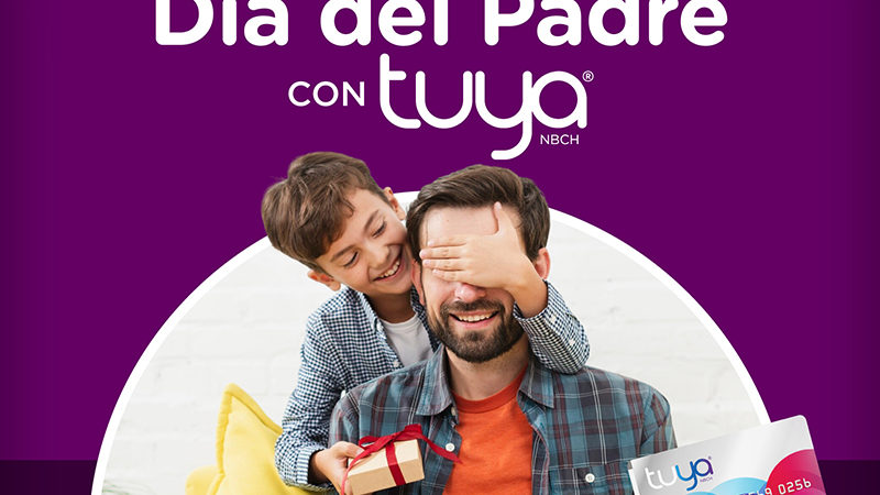 Tarjeta Tuya para el Día del Padre: cuotas sin interés y reintegros