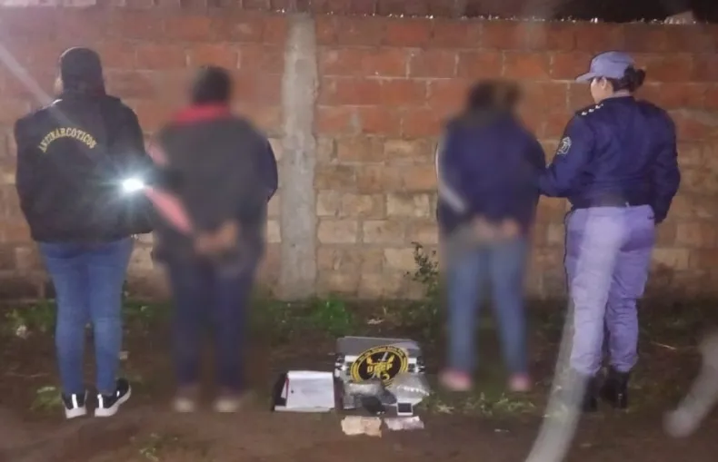 Saenz Peña: Dos mujeres detenidas con más de un kilo de marihuana