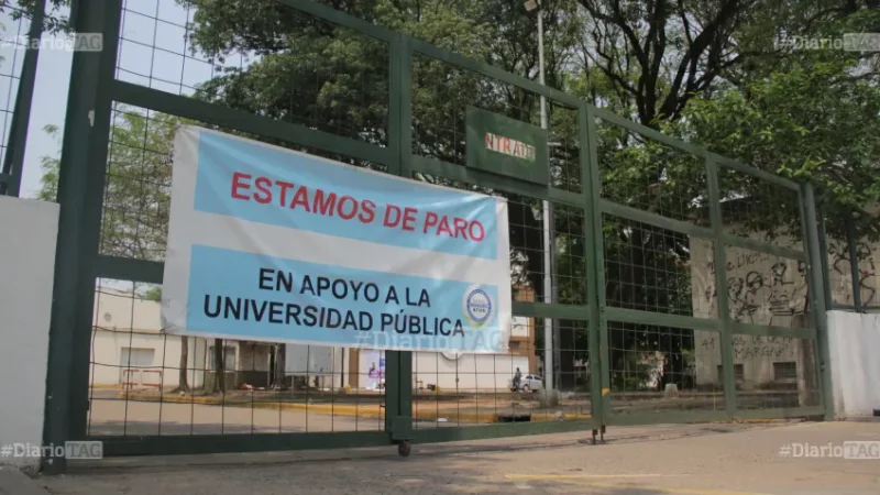 Este jueves y viernes, paro docente en todas las Universidades de todo el país
