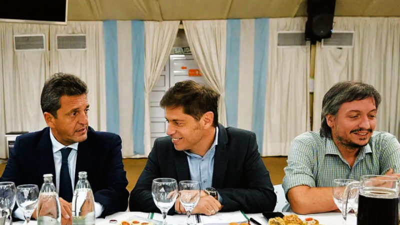 Kicillof, Massa y Máximo llegaron a un acuerdo para un frente electoral para las próximas elecciones que se llamará «Fuerza Patria»