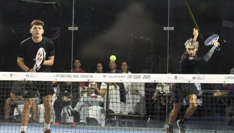 El Padel Chaqueño sigue escalando a nivel nacional: Núñez y Kviatkovski Campeones en el FIP Bronze Mendoza 2025