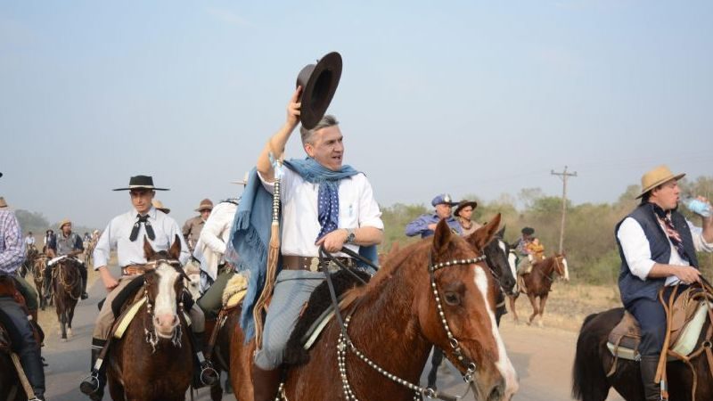 Zdero y Rozas, lanzaron la 28° edición de la Cabalgata de la Fe