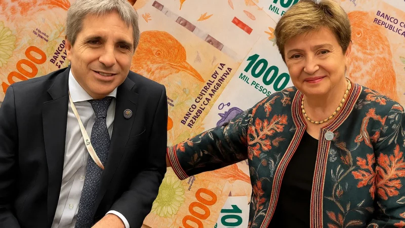 La Justicia Federal ordena a Caputo a entregar el expediente admnistrativo del acuerdo con el FMI