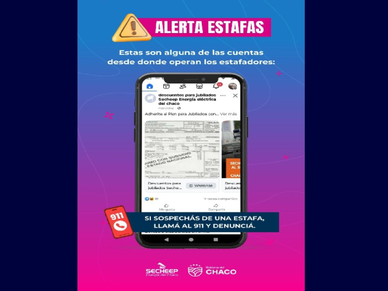 Secheep alerta sobre nuevos intentos de estafas a través de whatsapp, redes sociales y llamadas teléfonicas