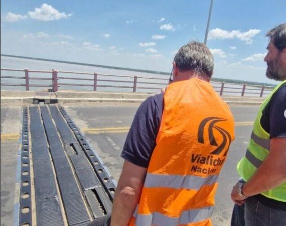 Comenzarón las tareas de mantenimiento sobre el Puente Chaco Corrientes, por lo que habrá tránsito reducido