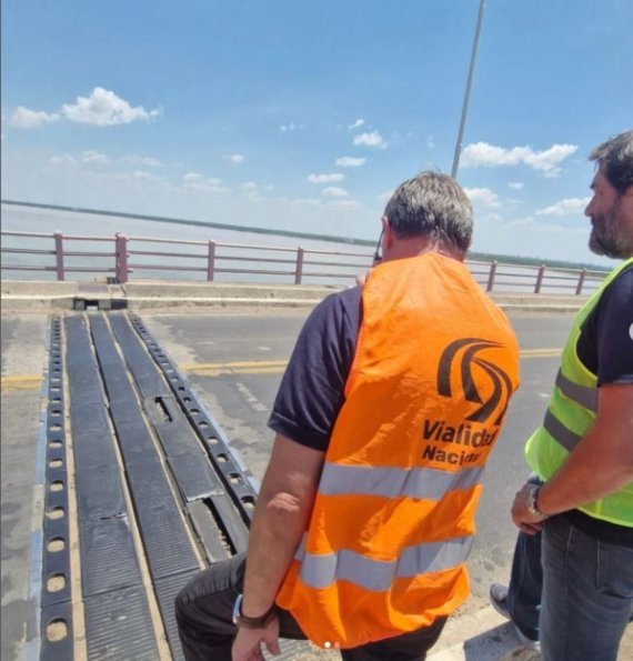 Comenzarón las tareas de mantenimiento sobre el Puente Chaco Corrientes, por lo que habrá tránsito reducido