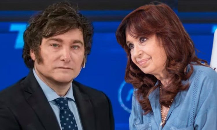 Cristina cuestionó a Milei por su desición de intervenir los mercados financieros: «Terminaste de quemar los libritos de la escuela Austríaca»