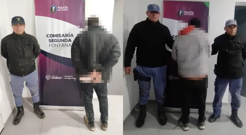 Fontana: Detienen a sujetos por supuesto robo y violencia de género