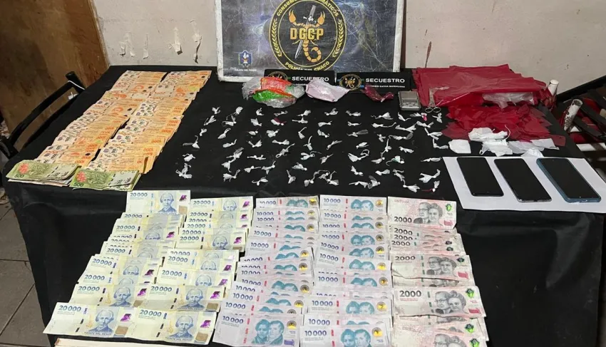Desbaratan Kiosco Narco en Villa Barberán: secuestran drogas y más de $1,2 millones de pesos