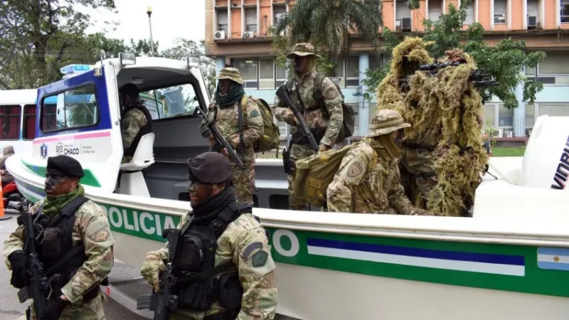 Zdero presentó a la flamante División «Patrulla Fluvial» perteneciente a la Policia del Chaco