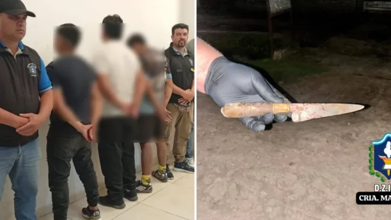 Tres detenidos por asesinar a un hombre en la noche de Machagai
