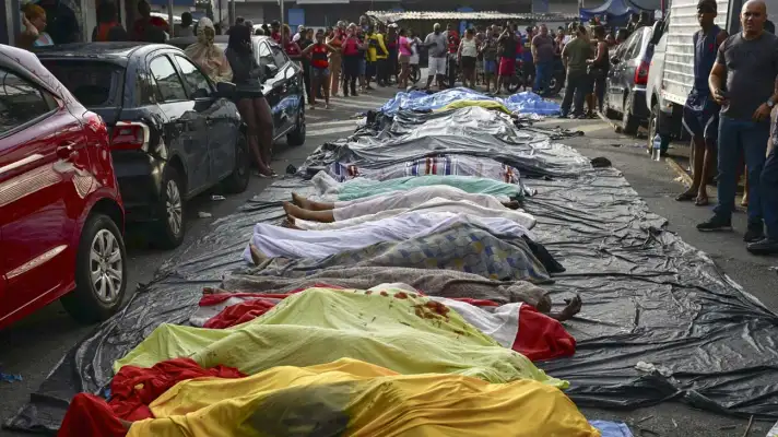 Más muertos en las calles de Río de Janeiro: hay al menos 122 cadáveres en las favelas