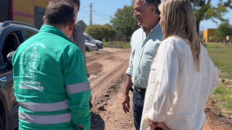 El gobierno provincial, el Municipio de Resistencia y Sameep y Secheep realizan tareas para propiciar una mejor calidad de vida en el barrio Quebracho