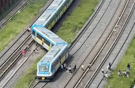Descarriló una formación del tren Sarmiento a la altura de Liniers en Buenos Aires: 20 heridos