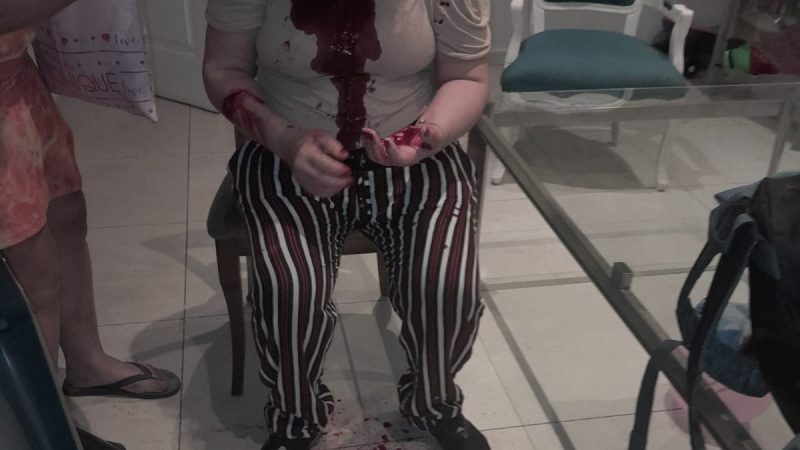 Sangrienta tentativa de femicidio en pleno centro de Saenz Peña