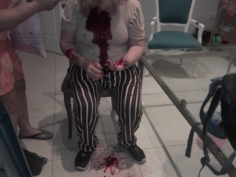 Sangrienta tentativa de femicidio en pleno centro de Saenz Peña