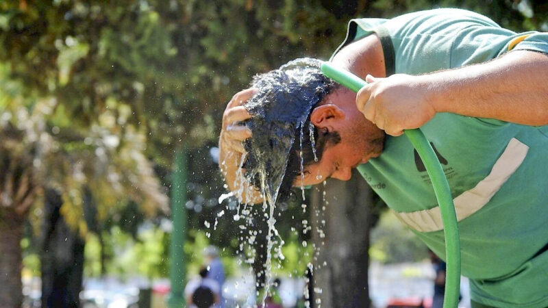 Un horno: La temperatura superó los 40° en Resistencia y los 43° en Saenz Peña