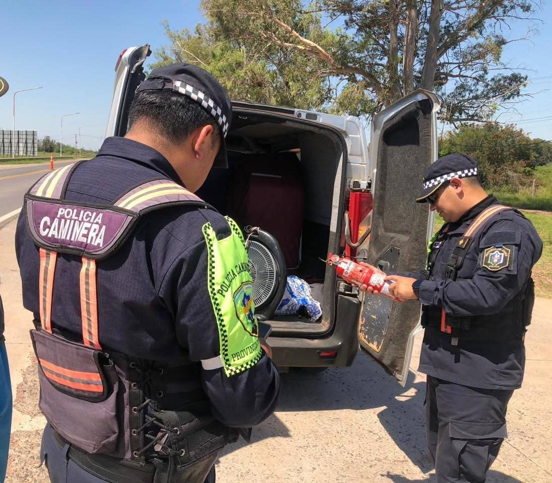 Aviso: Policía Caminera informa que reforzará los controles en toda la provincia