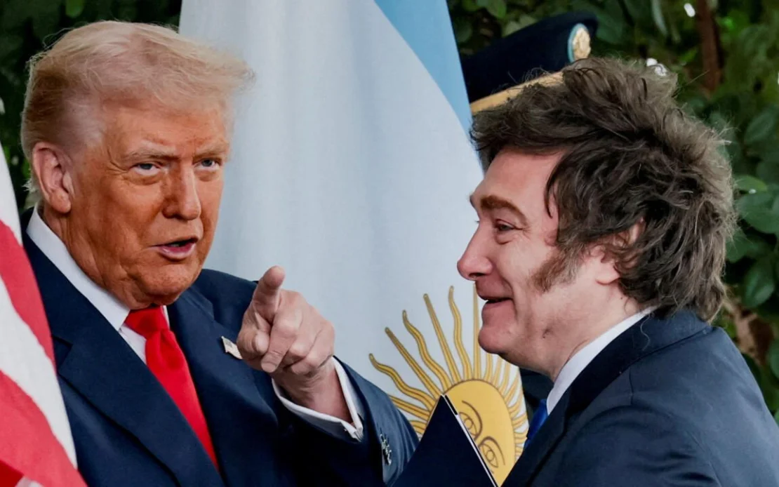 Trump se jactó de la intervención en Argentina: «Milei perdía, lo apoyé y ganó»