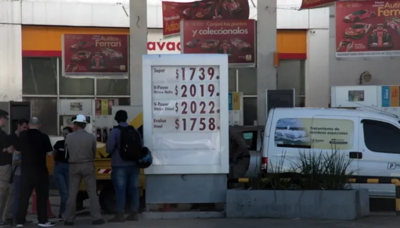 La nafta cuesta más de $ 2.000 en estaciones de servicio del Chaco