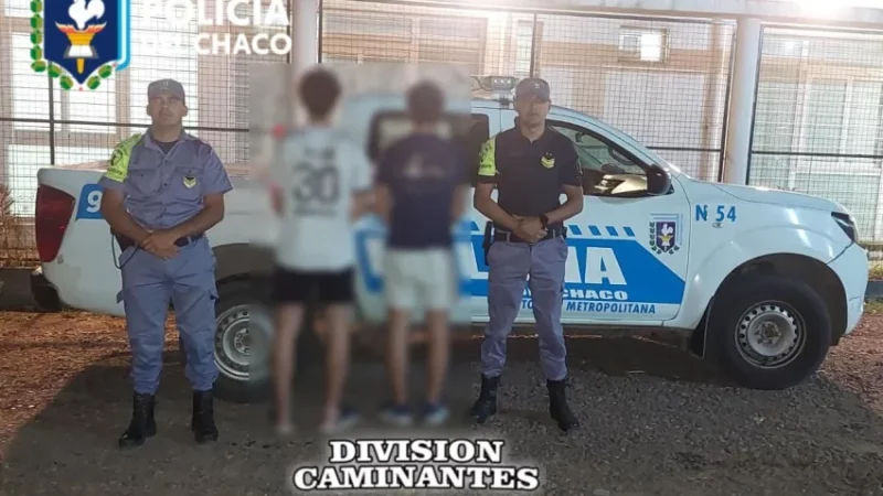 Adolescentes son detenidos por mostrar sus partes íntimas en el centro de Resistencia