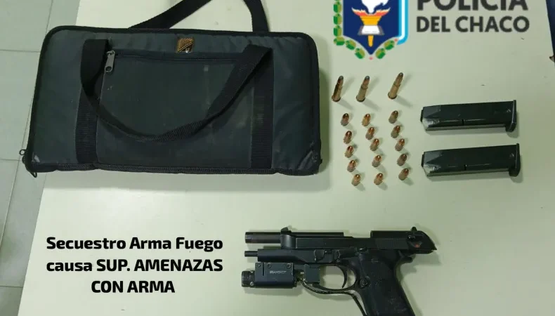 Horror en Las Breñas: hombre armado amenazó a su madre de 75 años para exigirle dinero para drogas