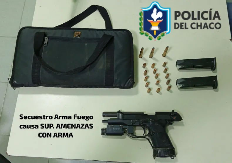 Horror en Las Breñas: hombre armado amenazó a su madre de 75 años para exigirle dinero para drogas