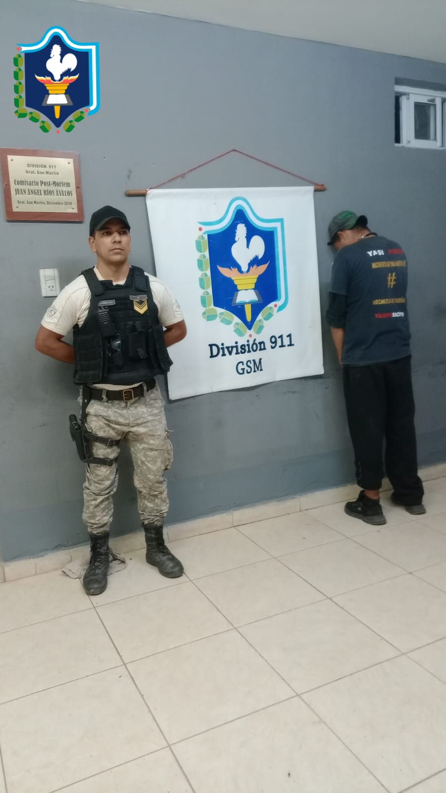 SAN MARTÍN: RÁPIDO ACCIONAR POLICIAL PERMITIÓ DETENER A UN HOMBRE QUE LE ROBÓ A UN ANCIANO EN SILLA DE RUEDAS